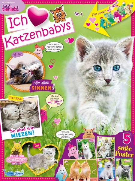 Total tierlieb! Sonderheft Ich liebe Katzenbabys 01/2022