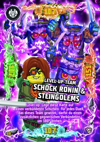 Nummer 088 | Level-Up-Team Schock Ronin & Steingolems