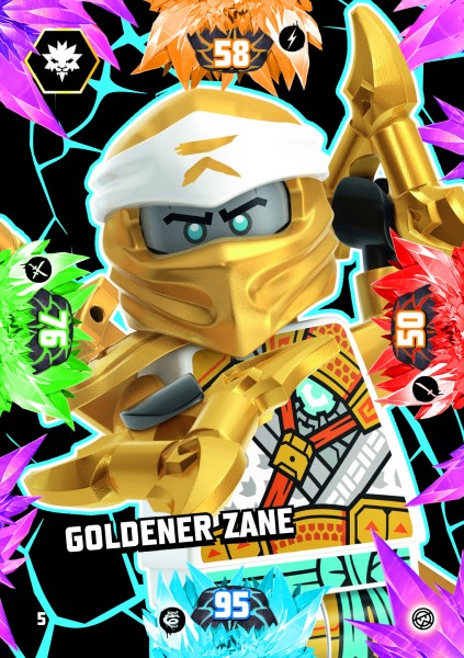 Nummer 005 I Goldener Zane