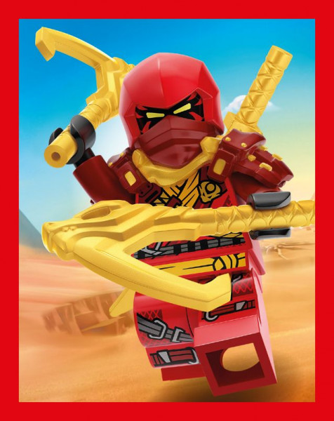 Sticker Nummer 020 I LEGO Ninjago Dragons Rising Stickerserie