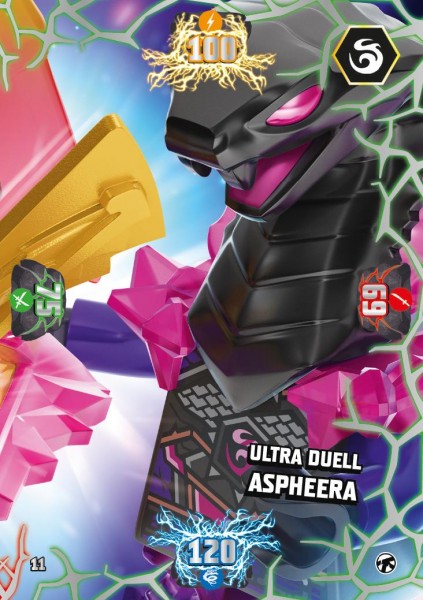 Nummer 011 I Ultra Duell Aspheera I LEGO Ninjago TCG 8 Next Level