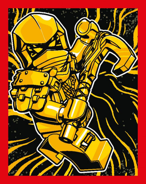 Sticker Nummer 013 I LEGO Ninjago Dragons Rising Stickerserie