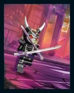 Sticker Nummer 099 I LEGO Ninjago Crystalized Stickerserie