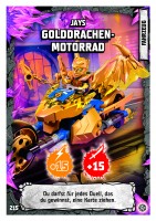 Nummer 215 I Jays Golddrachen-Motorrad Nummer 215 I Jays Golddrachen-Motorrad