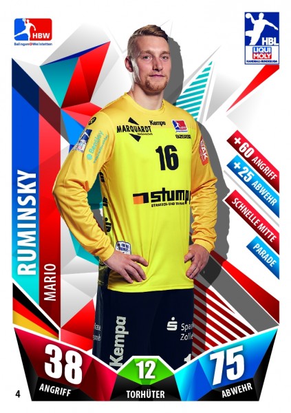 Handball 2021/22 Trading Card Nummer 004