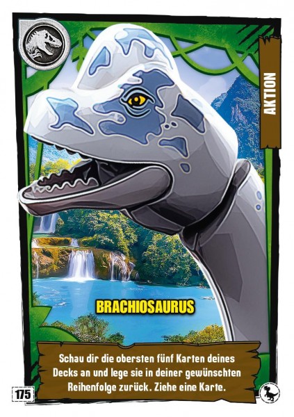 Nummer 175 I Brachiosaurus I LEGO Jurassic World TCG 3