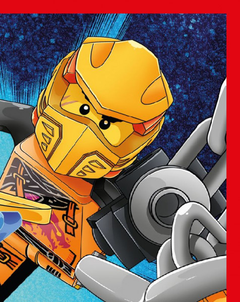 Sticker Nummer 004 I LEGO Ninjago Dragons Rising Stickerserie