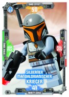Nummer 061 | Silberner Mandalorianischer Krieger Nummer 061 | Silberner Mandalorianischer Krieger