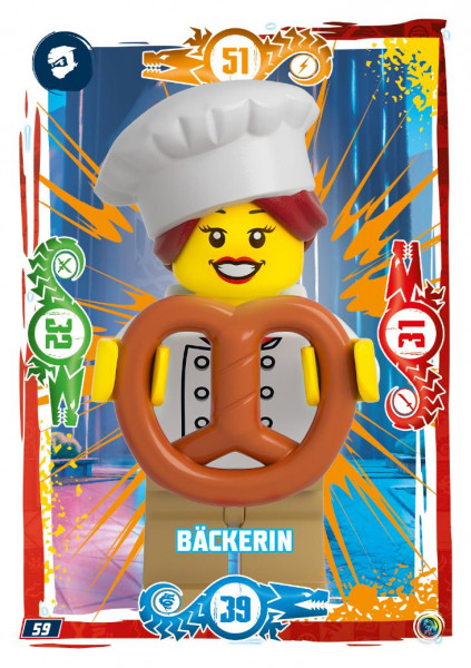 Nummer 059 I Bäckerin I LEGO Ninjago TCG 9