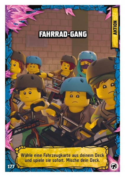 Nummer 177 I Fahrrad-Gang I LEGO Ninjago TCG 8 Next Level