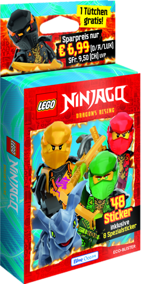 LEGO NINJAGO Dragons Rising Sticker Blister