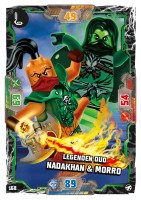 Nummer 168 I Legenden Duo Nadakhan & Morro I LEGO Ninjago TCG 8 Next Level Nummer 168 I Legenden Duo Nadakhan & Morro I LEGO Ninjago TCG 8 Next Level