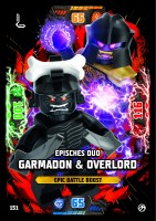 Nummer 151 | Episches Duo Garmadon & Overlord Nummer 151 | Episches Duo Garmadon & Overlord