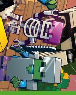 Nummer 004 I LEGO® Minecraft Sticker