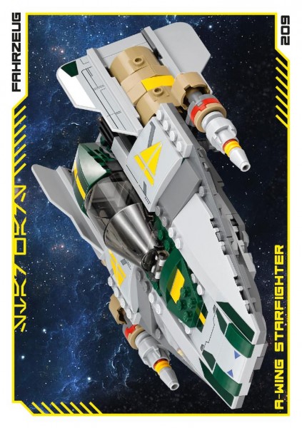 Nummer 209 I A-Wing Starfighter I "Die Macht"-Edition