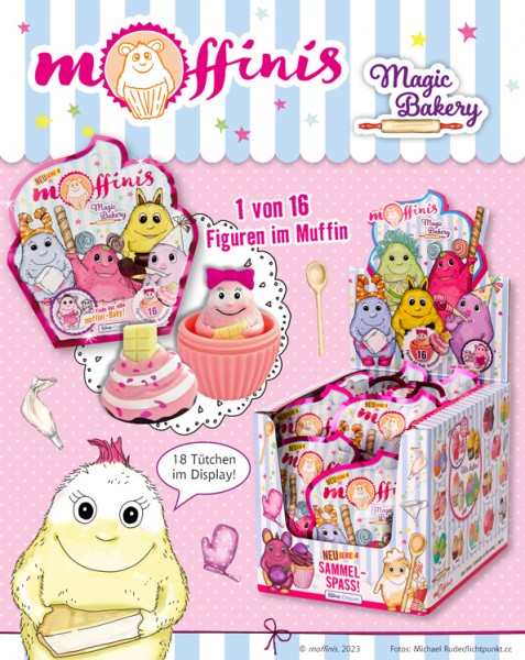 moffinis Sammelfiguren - Display Serie 4
