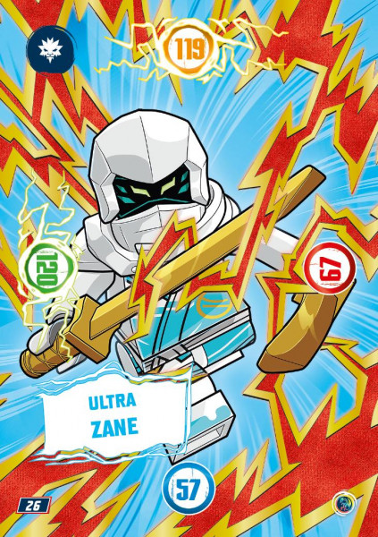 Nummer 026 I Ultra Zane I LEGO Ninjago TCG 9