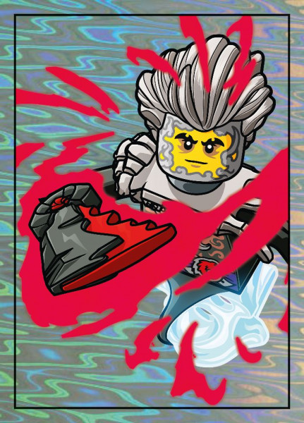 Sticker Nummer 180 I LEGO Ninjago Dragons Rising Stickerserie
