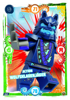 Nummer 111 I Action Wolfsklauenjäger I LEGO Ninjago TCG 9 Next Level Nummer 111 I Action Wolfsklauenjäger I LEGO Ninjago TCG 9 Next Level