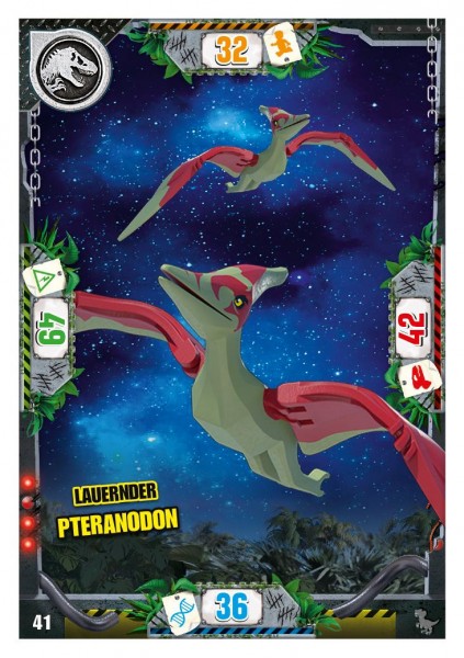 Nummer 041 I Lauernder Pteranodon I LEGO Jurassic World TCG 3