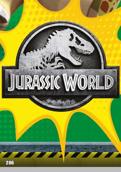 Nummer 206 I Puzzle Umzingelt 8 I LEGO Jurassic World TCG 3