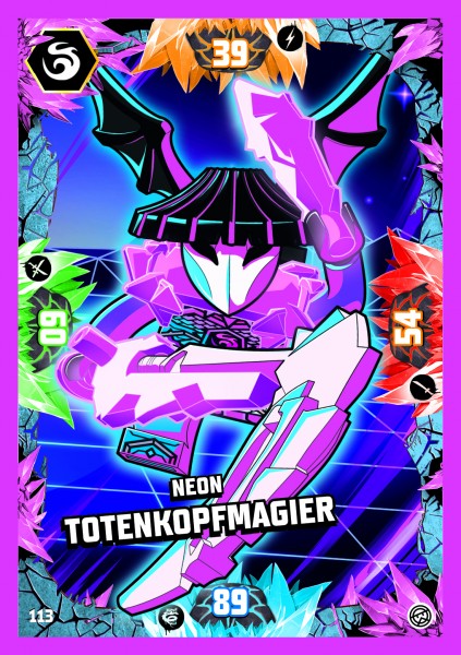 Nummer 113 I Neon Totenkopfmagier