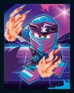 Sticker Nummer 027 I LEGO Ninjago Crystalized Stickerserie