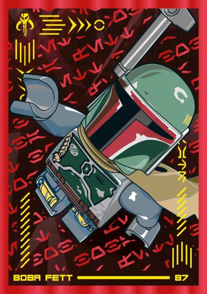 Nummer 087 I Boba Fett Twin-Karte I "Die Macht"-Edition