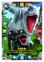 Nummer 092 I Action Duo Indoraptor & Indominus Rex Nummer 092 I Action Duo Indoraptor & Indominus Rex