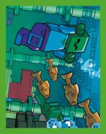 Nummer 0081 I LEGO® Minecraft Sticker