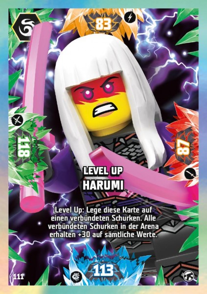 Nummer 110 I Comic Crystalized Aspheera I LEGO Ninjago TCG 8 Next Level