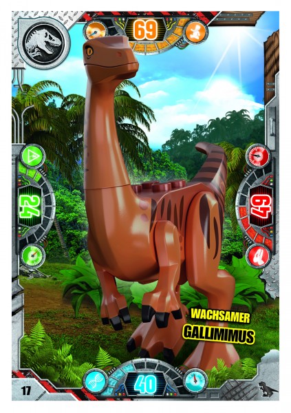 Nummer 017 I Wachsamer Gallimimus