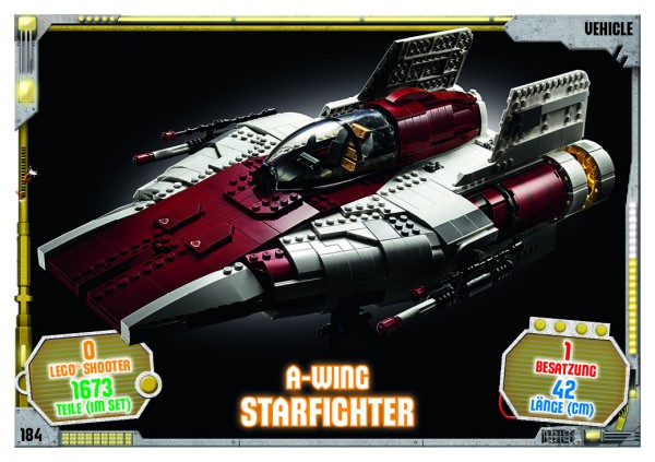 Nummer 184 | A-wing starfighter