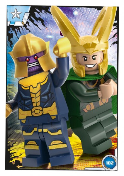 Nummer 102 I Duo Thanos & Loki I LEGO Marvel Avengers TCC 1