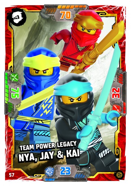 Nummer 057 I Team Power Legacy Nya, Jay & Kai