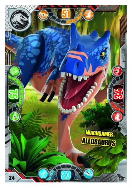 Nummer 024 I Wachsamer Allosaurus