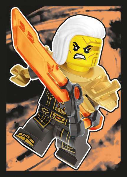Sticker Nummer 212 I LEGO Ninjago Dragons Rising Stickerserie