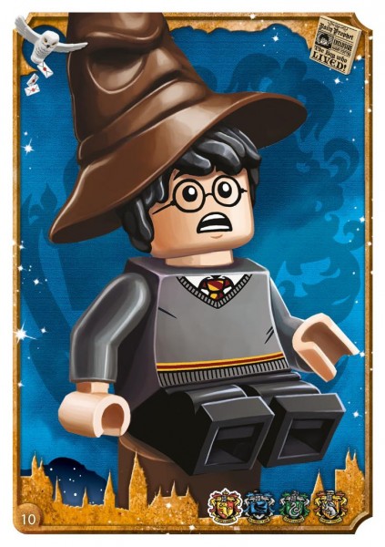 Sammelkarte Nummer 010 I Harry Potter Trading Card