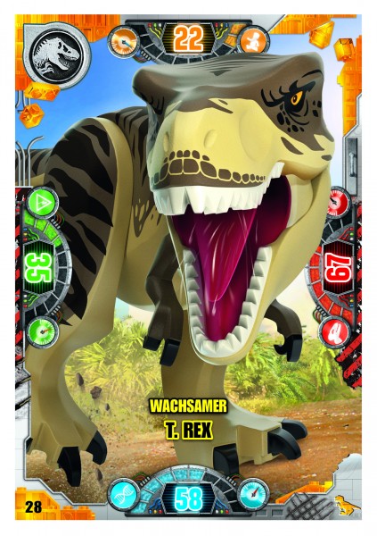 Nummer 028 I Wachsamer T. Rex