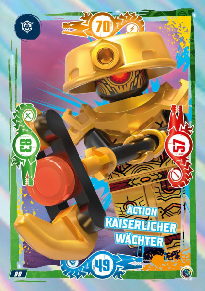 Nummer 098 I Action Kaiserlicher Wächter I LEGO Ninjago TCG 9