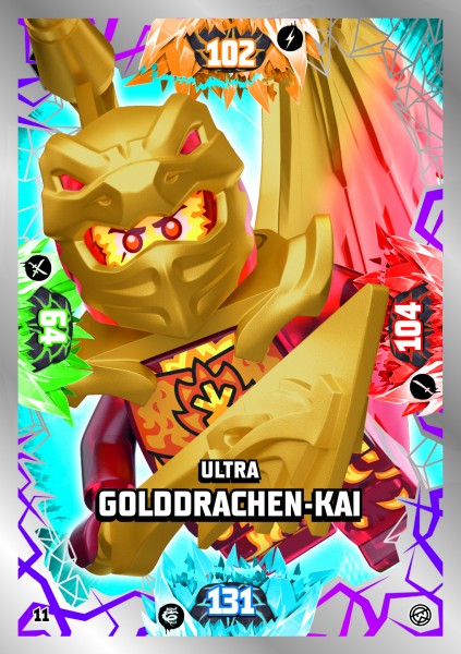 Nummer 011 I Ultra Golddrachen-Kai