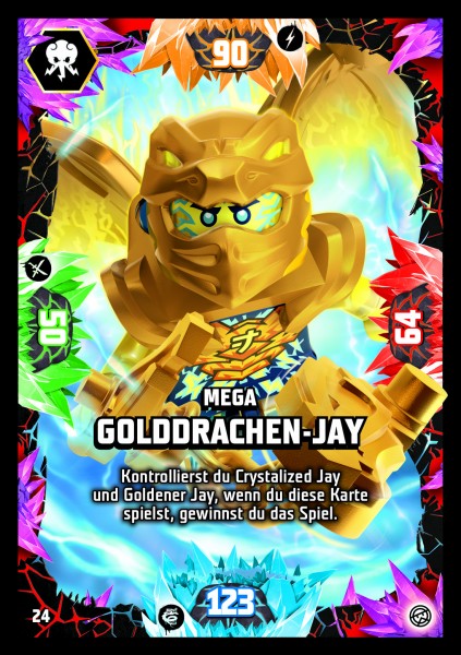 Nummer 024 I Mega Golddrachen-Jay