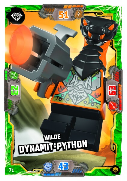 Nummer 071 | Wilde Dynamit-Python