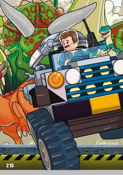 Nummer 215 I Puzzle Comic-Welt 8 I LEGO Jurassic World TCG 3