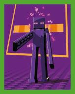 Nummer 00166 I LEGO® Minecraft Sticker