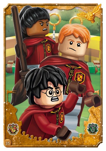 Sammelkarte Nummer 035 I Harry Potter Trading Card