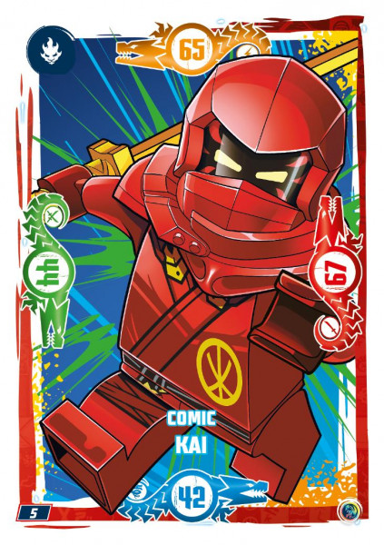 Nummer 005 I Comic Kai I LEGO Ninjago TCG 9