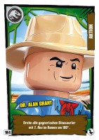 Nummer 184 I Dr. Alan Grant I LEGO Jurassic World TCG 3 Nummer 184 I Dr. Alan Grant I LEGO Jurassic World TCG 3