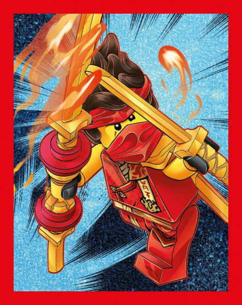 Sticker Nummer 021 I LEGO Ninjago Dragons Rising Stickerserie