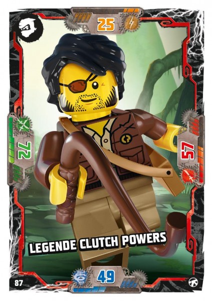 Nummer 087 I Legende Clutch Powers I LEGO Ninjago TCG 8 Next Level